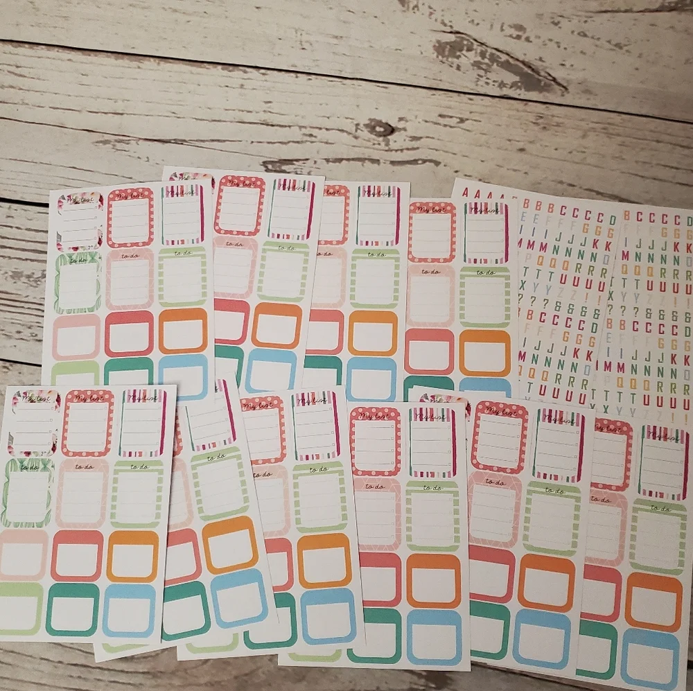 Planner stickers